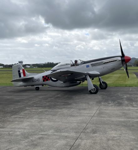 ZK-TAF — - The photo was taken outside NZ WARBIRDS ASS hangar one at Ardmore Airfield in Auckland NZ