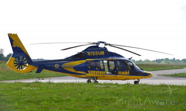 Eurocopter EC-155 (N155UM) - University of Michigan Health System Eurocopter EC-155B-1 N155UM