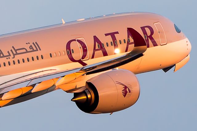 Airbus A350-900 (A7-ALG) - QTR 730/A350-941/A7-ALG returning to Doha