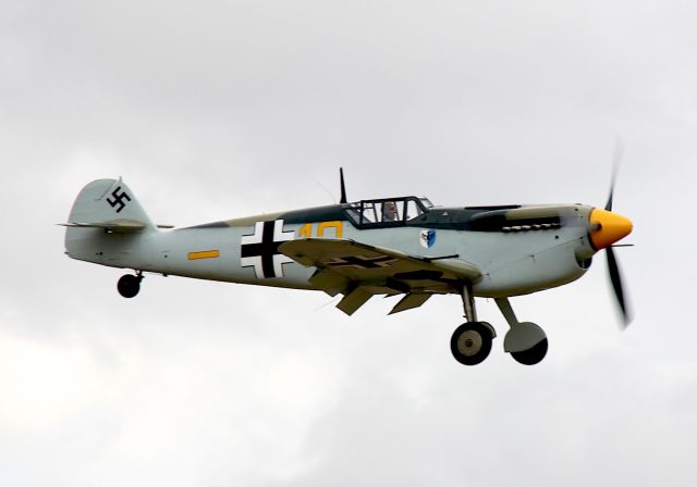 G-AWHK — - Hispano HA-112 (Bf109) Buchonbr /Manufactured in 1959, Spainbr /Photo: 11.07.2015