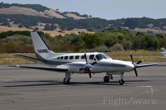 Cessna Conquest 2 (N441ND) - Petaluma Municipal Airport, 18/08/18