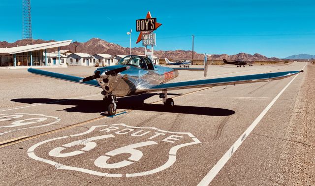 ERCO Ercoupe (N94805) - Amboy, CA on route 66!
