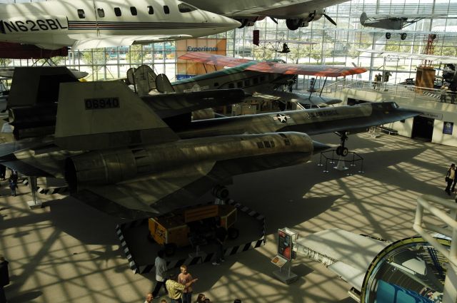 Lockheed Blackbird (SR71) - Museum of Flight-Seattle