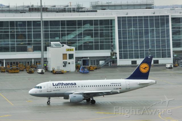 Airbus A319 (D-AIBA) - Lufthansa Airbus A319-112 D-AIBA in Munich