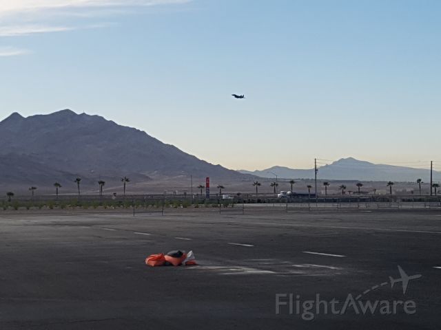 McDonnell Douglas F-15 Eagle — - F-15's taking off from Nellis as seen from Las Vegas Motor Speedway