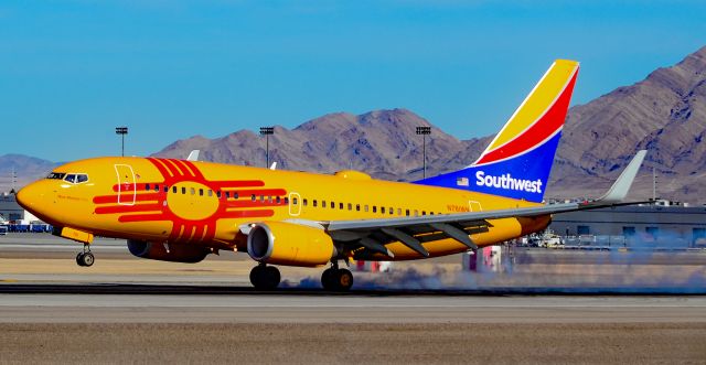 Boeing 737-700 (N781WN) - N781WN Southwest Airlines 2000 Boeing 737-7H4 / 781 (cn 30601/646) New Mexico One - Las Vegas - McCarran International (LAS / KLAS)br /USA - Nevada,  January 11, 2019br /Photo: TDelCoro