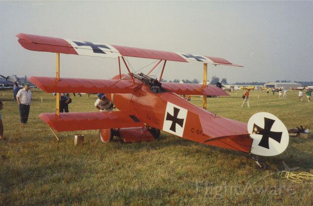 SANDS Fokker Dr-1 (C-GFJK)