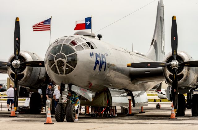 NX529B — - The only flyable B-29A Superfortress "FiFi" on the ramp at Sarasota-Bradenton Airport, Florida.