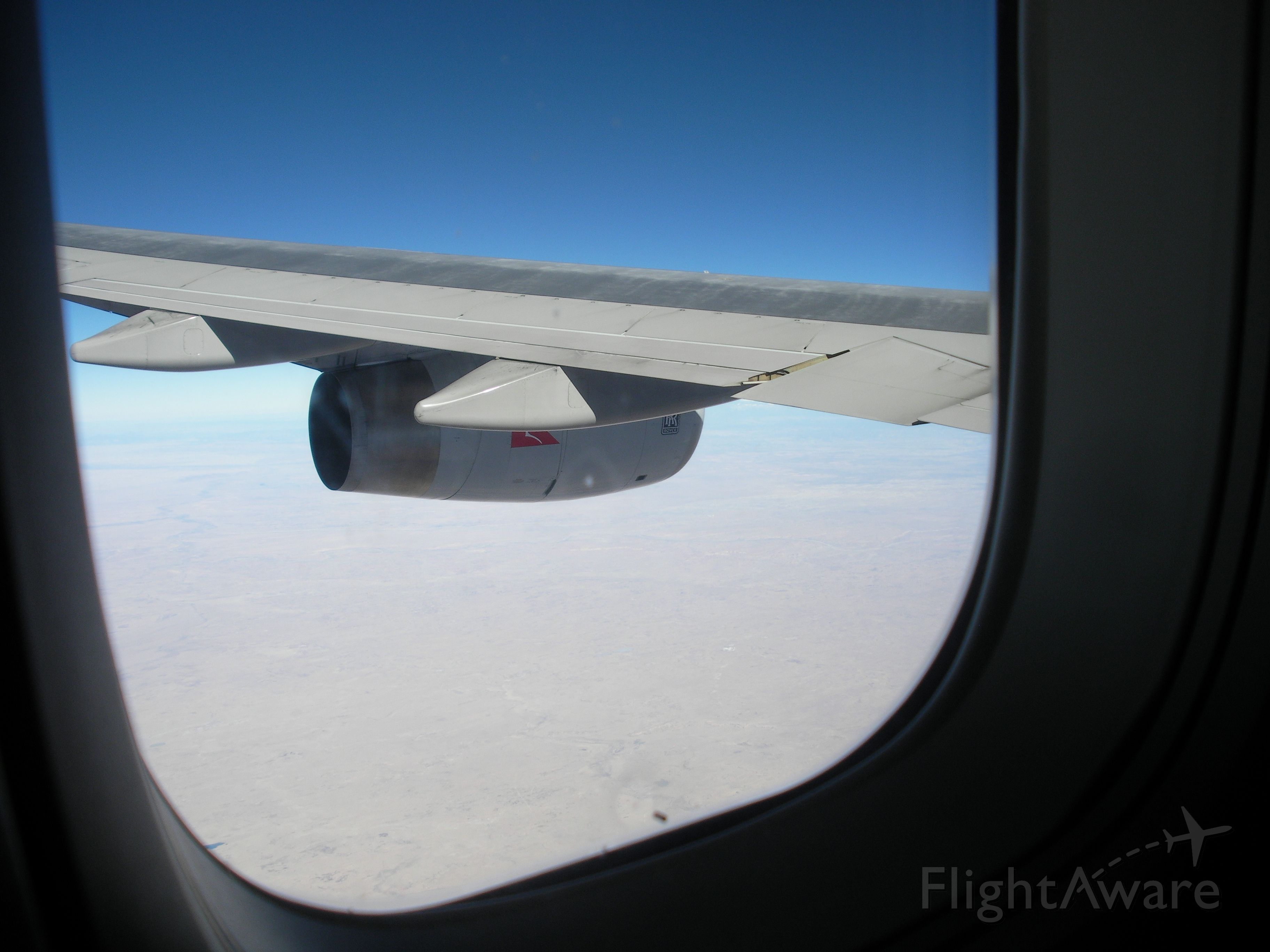 Boeing 747-400 (VH-OJT) - Flying between KLAX & KJFK