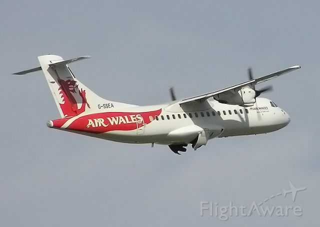 G-SSEA — - An Air Wales ATR42-300 At Cardiff Airport