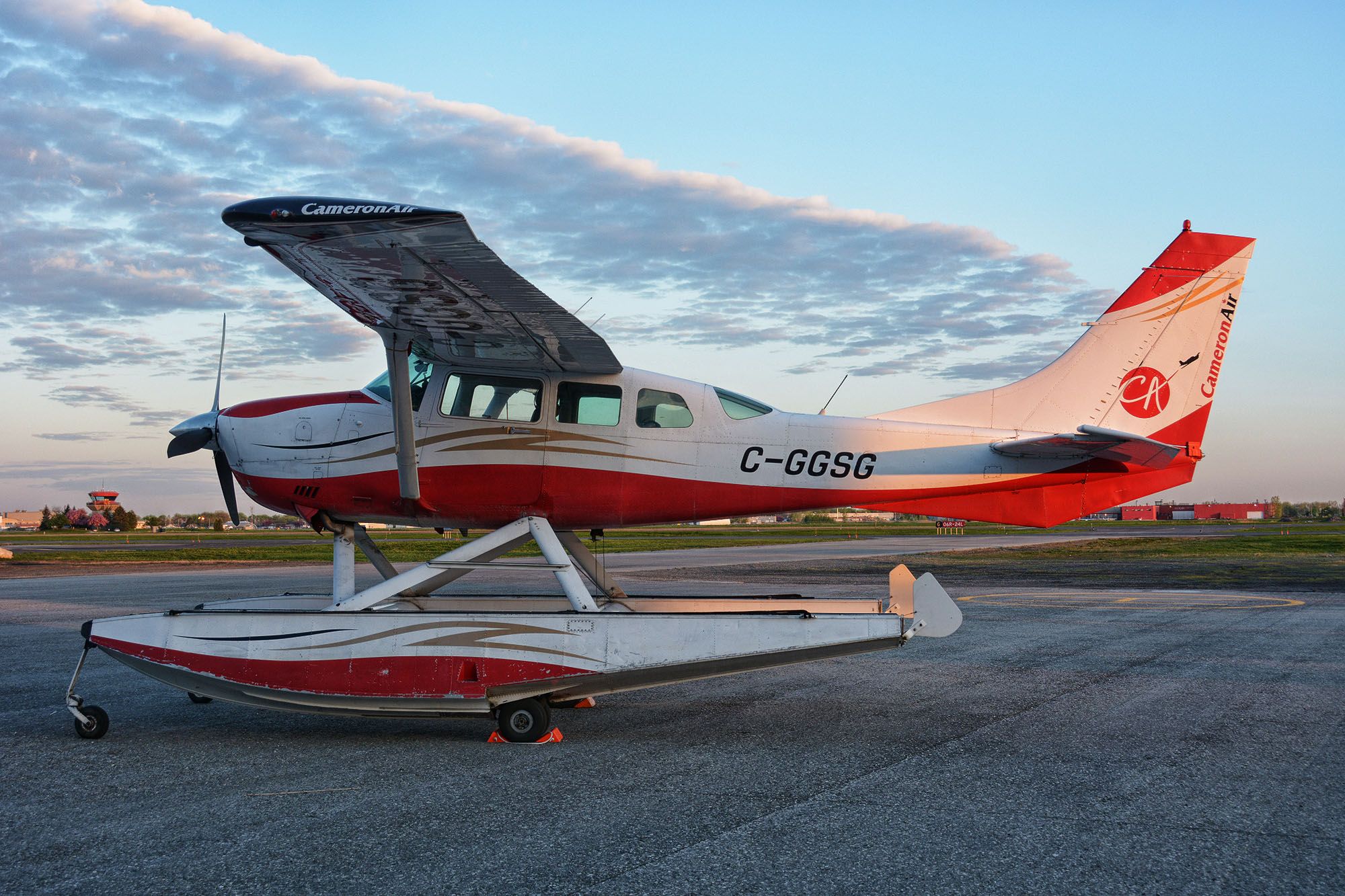 Cessna 206 Stationair (C-GGSG) - Visiting CYHU on 14-05-2021