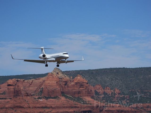 N587G — - Landing in Sedona, AZ