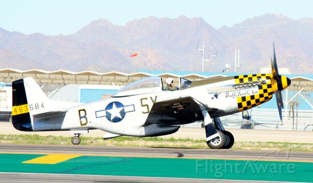North American P-51 Mustang (46-3684)