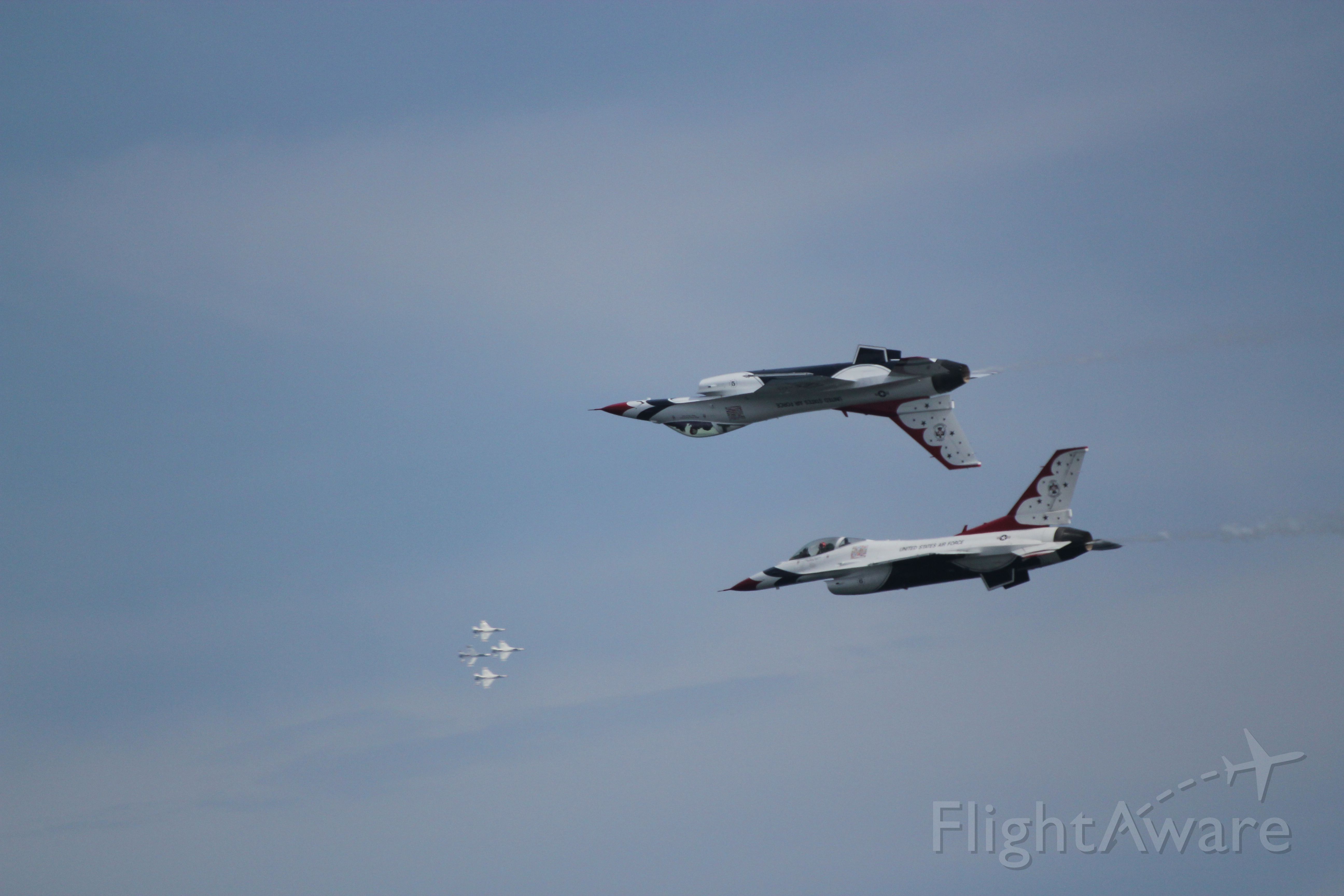 — — - USAF Thunderbirds at the Beth Page Air Show Long Island, NY May 2015.