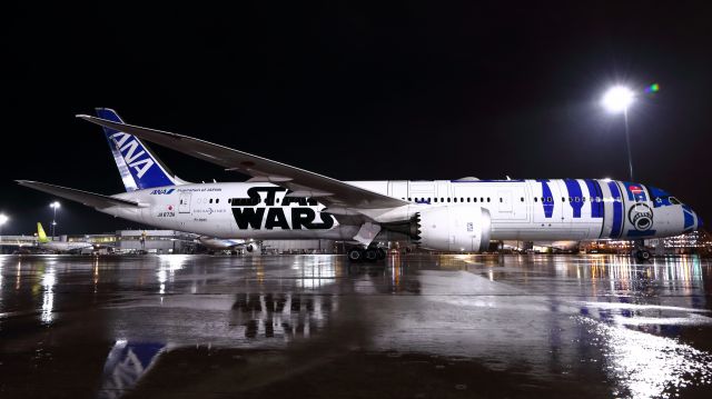 Boeing 787-8 (JA873A) - "Star Wars R2-D2" Lively