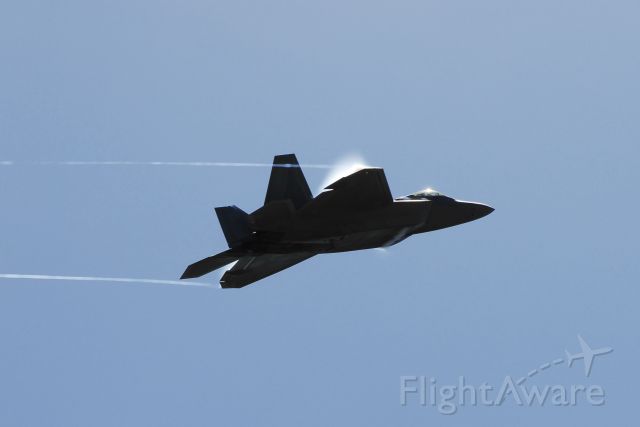 Lockheed F-22 Raptor — - F-22A demo at the Gathering Of Mustangs 2007