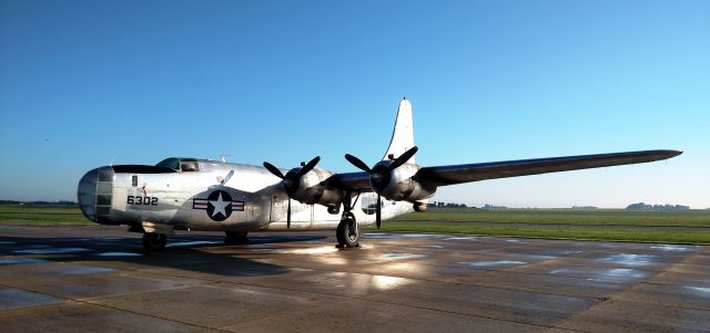 CONVAIR Privateer (N2871G) - The worlds only flying Consolidated PB4Y-2 Privateer during its recent visit to KMCW.