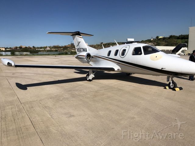 Eclipse 500 (N527MA) - I am the pilot of N527MA and noted that the photo you have on record should relate to a previous aircraft registered with this number.