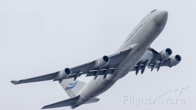 Boeing 747-200 (OO-ACE) - Vectors for landing east @ JFK