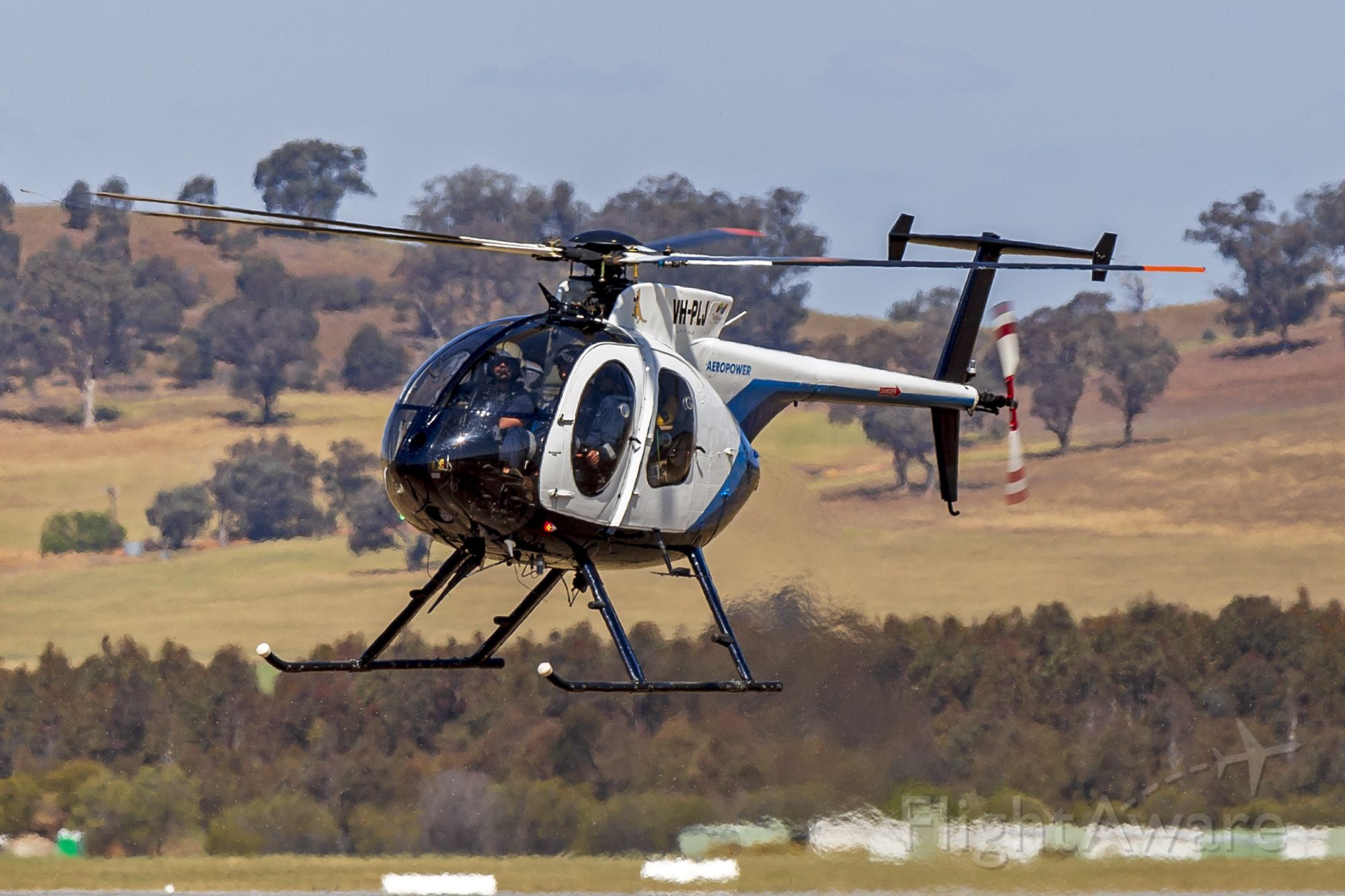 MD Helicopters MD 500 (VH-PLJ) - Aeropower (VH-PJL) McDonnell Douglas 369D at Wagga Wagga Airport