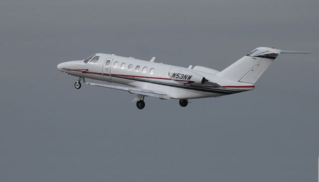 Cessna Citation CJ3 (N53NW) - Shortly after departure is this 2005 Cessna Citation 525B in the Winter of 2020.