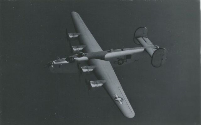 Consolidated B-24 Liberator (19-0222) - SCANNED FROM PHOTOGRAPH
