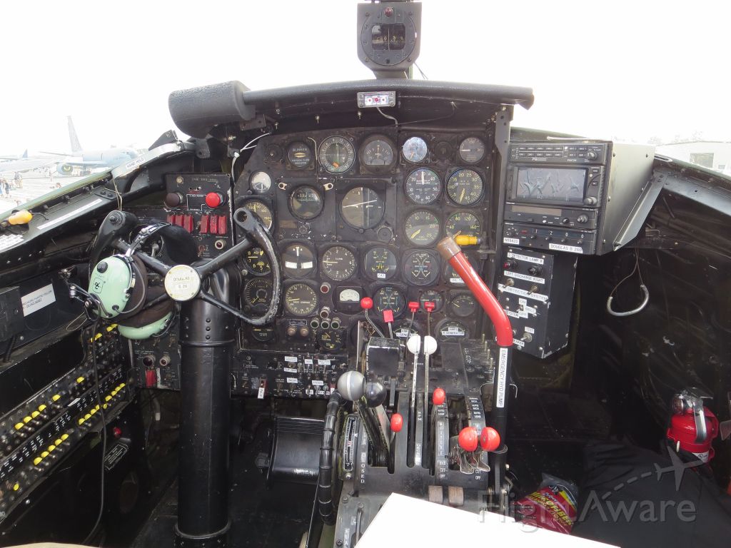 Douglas A-26 Invader (N99420) - Silver Dragons cockpit...Douglas A-26B Invader 44-34104
