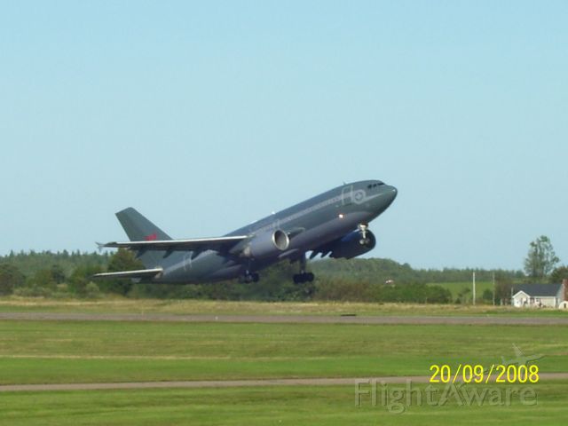 Airbus A310 — - Canadian Forces Airbus 310 tail #15001 departing Runway 21
