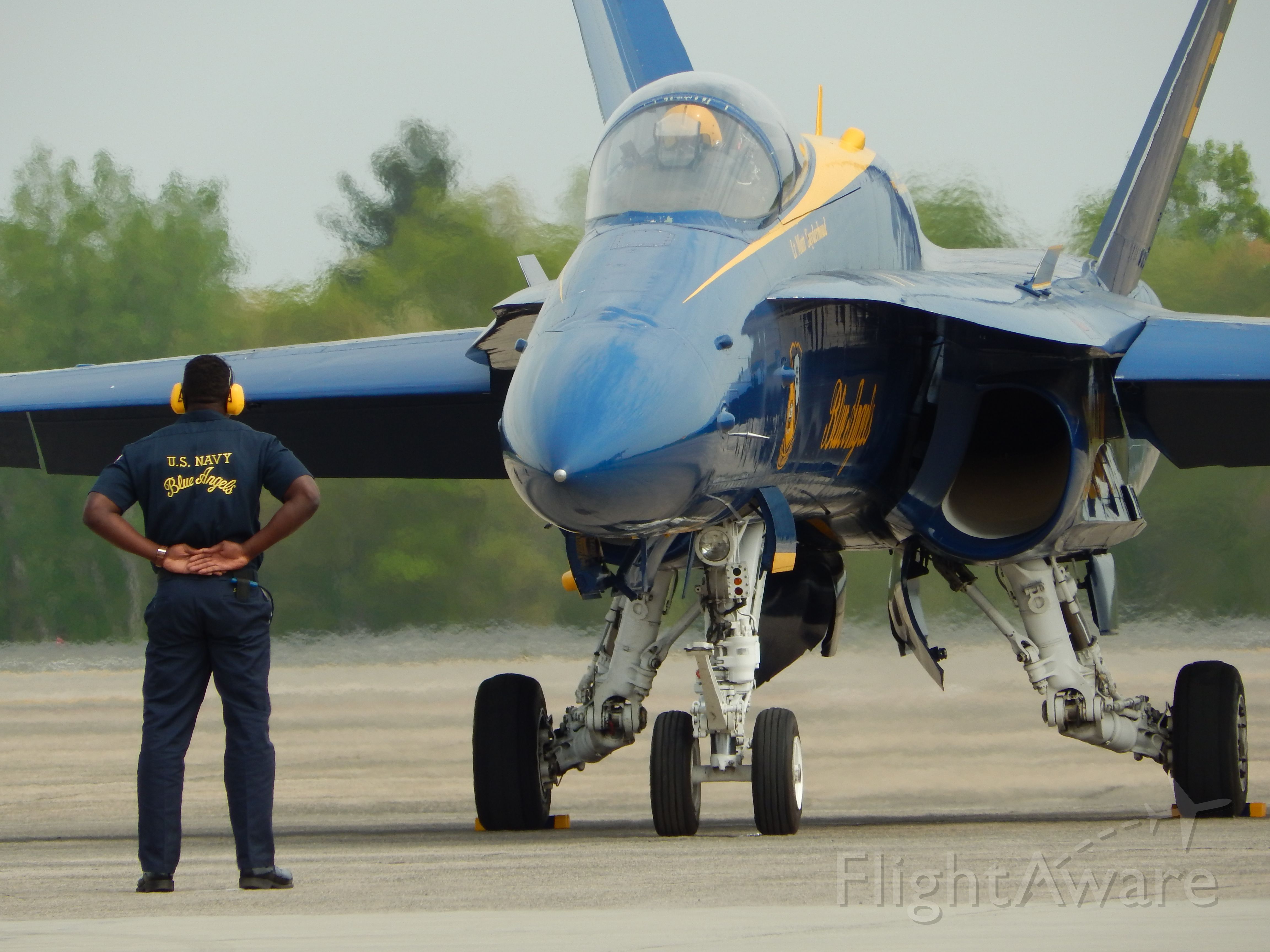 McDonnell Douglas FA-18 Hornet — - Blue Angels at the 2015 greater New England Air Show!