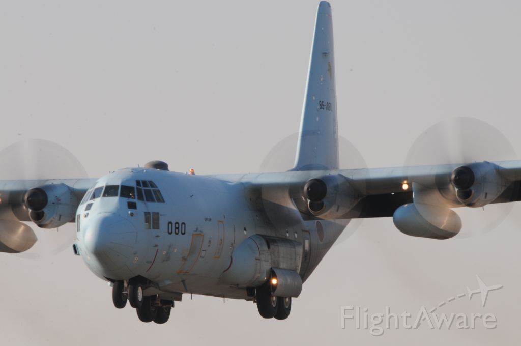 Lockheed C-130 Hercules (85-1080) - 16.Feb.201715:35br /RWY17br /Nikon D300 / 4288x2848 / f=29 / 1/80 / Sigma 50-500 1:4.5-6.3 APR HSM /br /Japan for Schedule