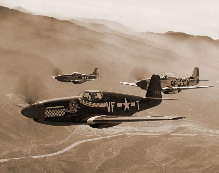 North American P-51 Mustang (N51PR) - 4th Fighter Group