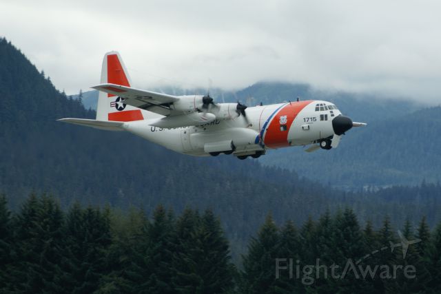 Lockheed C-130 Hercules (N1715) - Coast Guard C-130; PAJN.