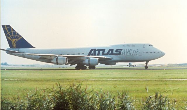 Boeing 747-200 — - Atlas Airlines B747-200; Archief 22-aug-95