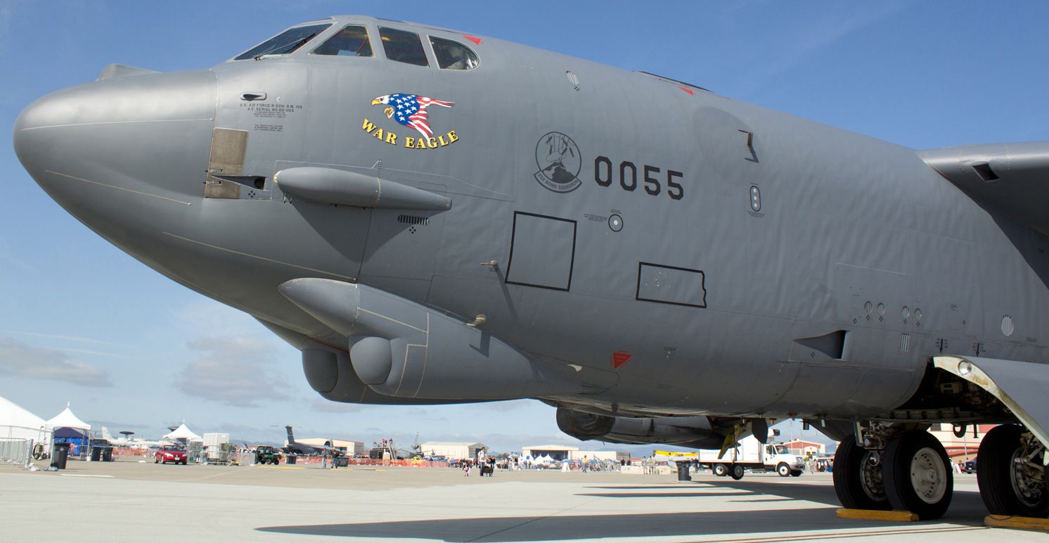 Boeing B-52 Stratofortress (60-0055) - B-52H 60-0055, "War Eagle"
