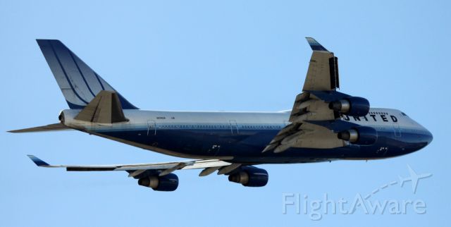 Boeing 747-200 (N174UA) - Departure to FRA, 10-06-2012