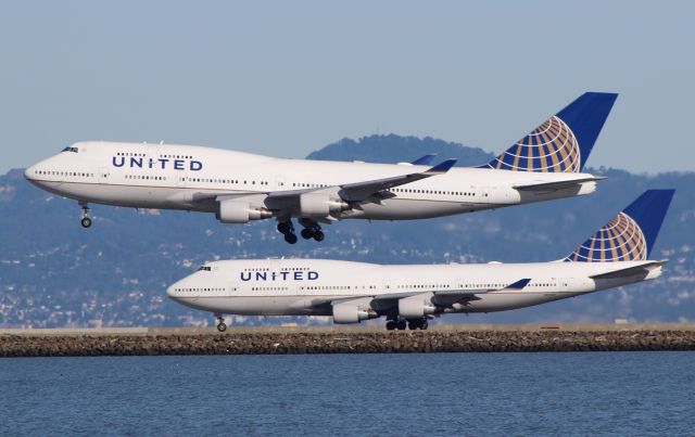N118UA — - Farewell to the United 747!