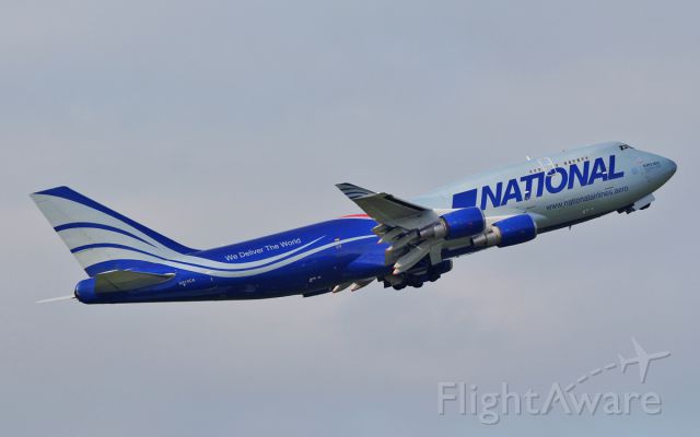 Boeing 747-400 (N919CA) - national b747-4f n919ca dep shannon 29/9/15.