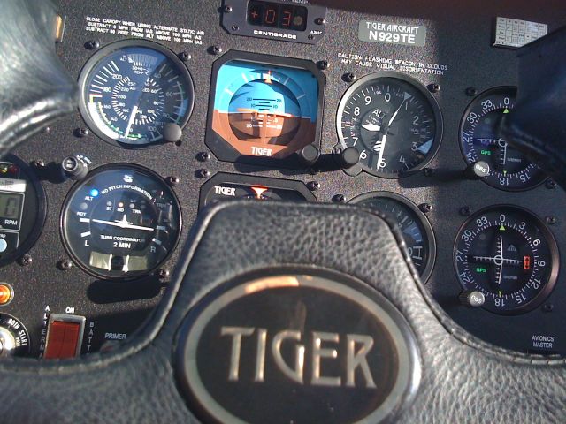 Grumman AA-5 Tiger (N929TE) - Panel Shot