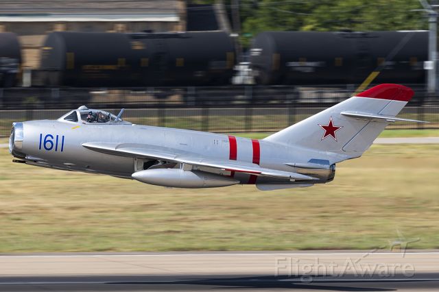 MIKOYAN MiG-17 (N217SH) - Departing KDAL for Pine Bluff Arkansas KPBF. 