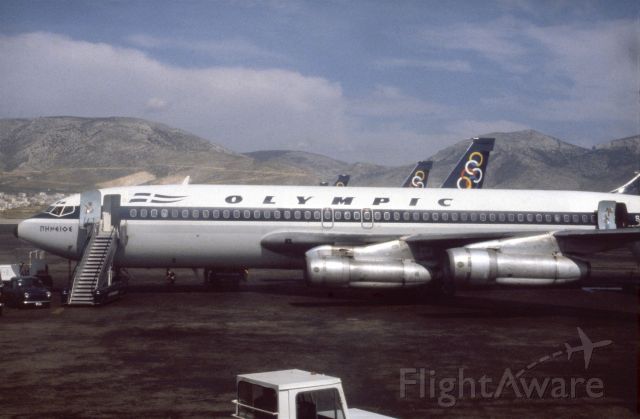 Boeing 720 (SX-DBI) - 1979 at Athens Ellinikon (LGAT)