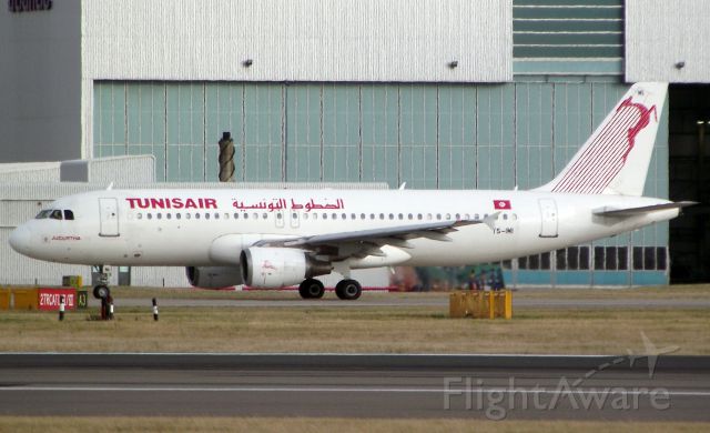 Airbus A320 (TS-IMI) - Tunis Air