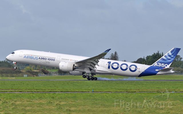 Airbus A350-900 (F-WMIL) - a350-1041xwb f-wmil training at shannon 11/9/17.