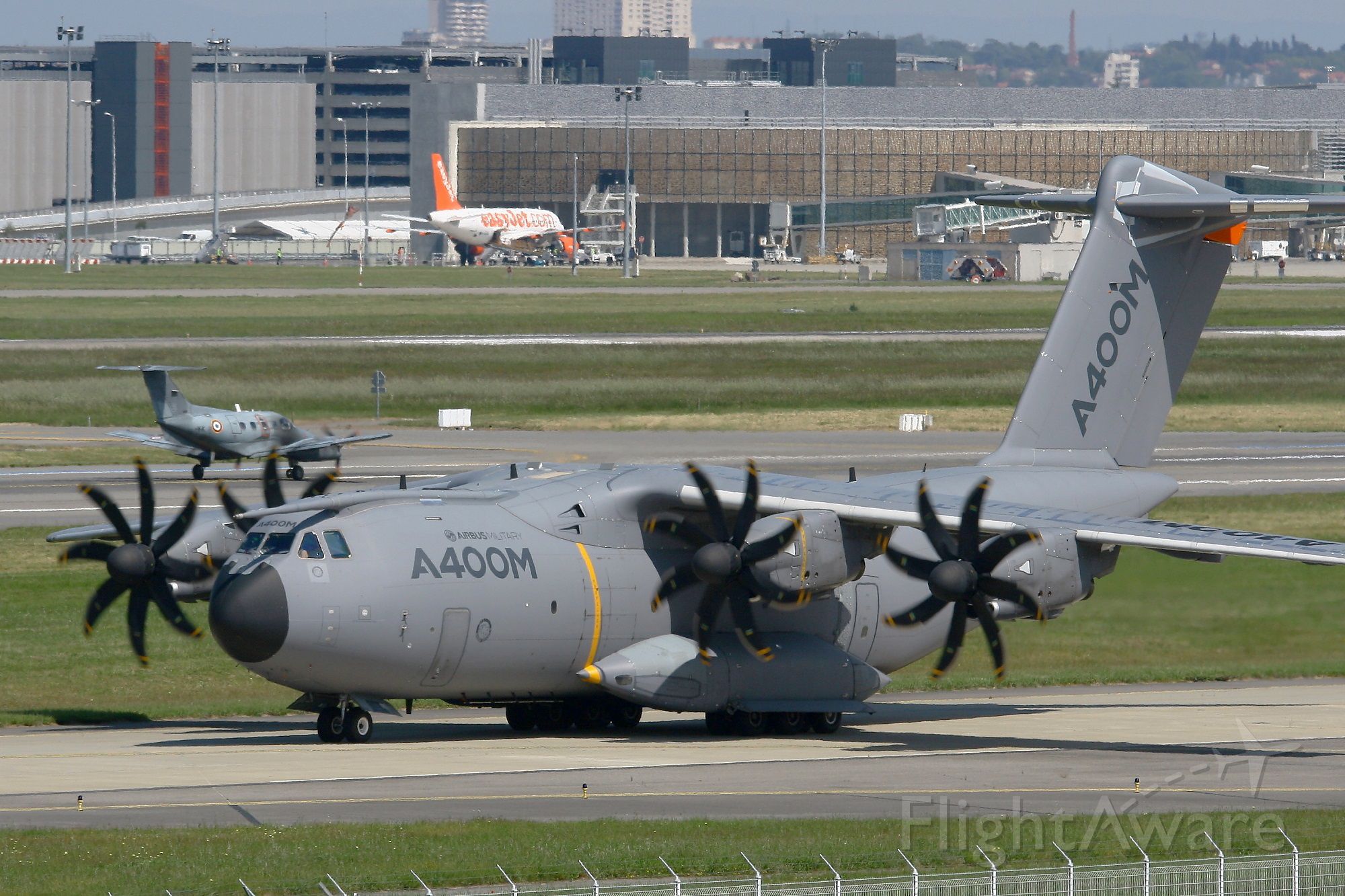 AIRBUS A-400M Atlas (F-WWMS) - Airbus Military A-400M Atlas, Taxiing Before Take-off Rwy 14R, Toulouse Blagnac Airport (LFBO-TLS)