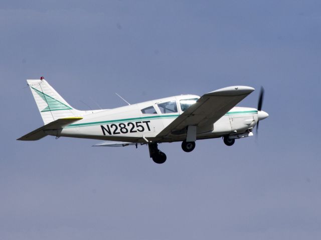 Piper Cherokee (N2825T) - A Piper Arrow taking off at Farmingdale.