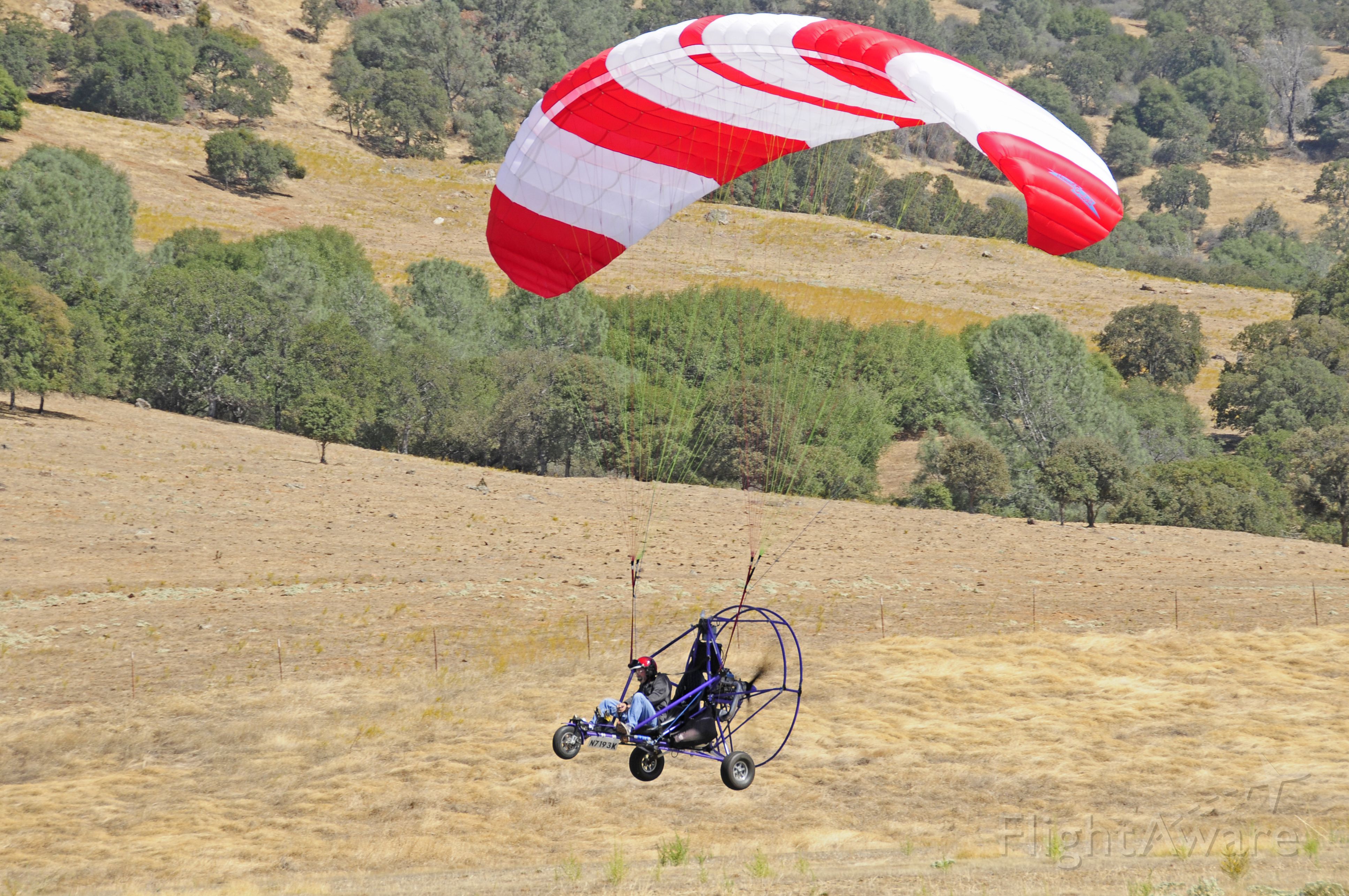 N7193K — - N7193K A Powered Parachute at Mariposa Airports 2011 Fly-In