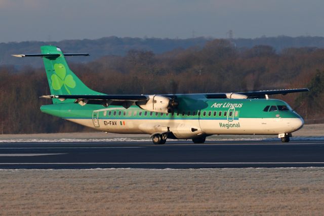 Aerospatiale ATR-72-600 (EI-FAV) - EI3720 arriving from Cork