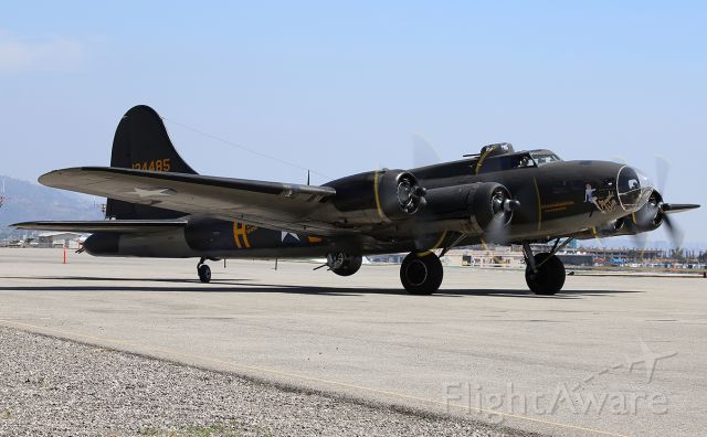Boeing B-17 Flying Fortress (N3703G) - "Memphis Belle" taxiing before take off.