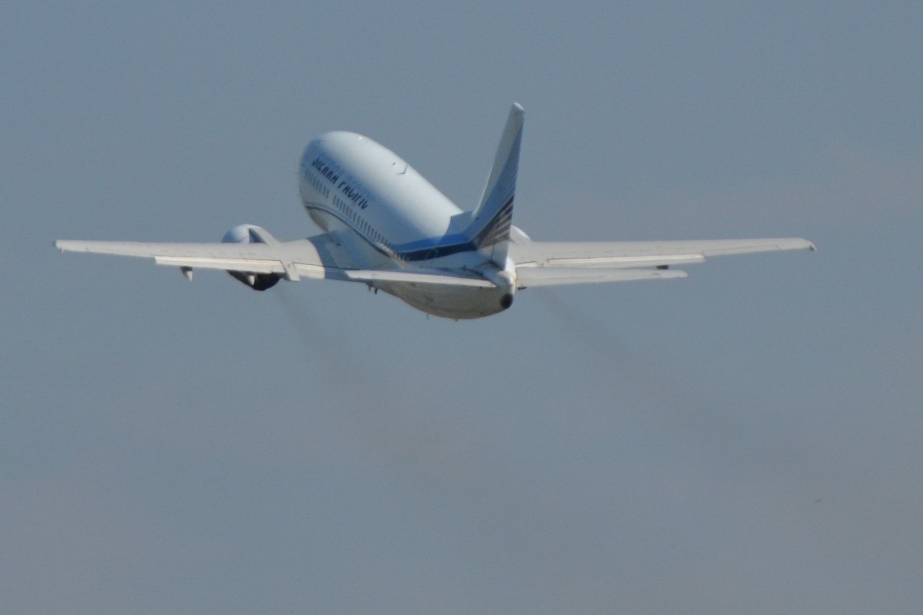 Boeing 737-500 (N708S) - Departing KCLT - 9/1/18