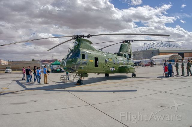 15-3369 — - 02/2015 MCAS Yuma Airshow Boeing-Vertol CH-46D on display