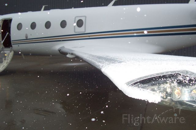 IAI Gulfstream G150 — - Silver Boots and Ice dont mix well.